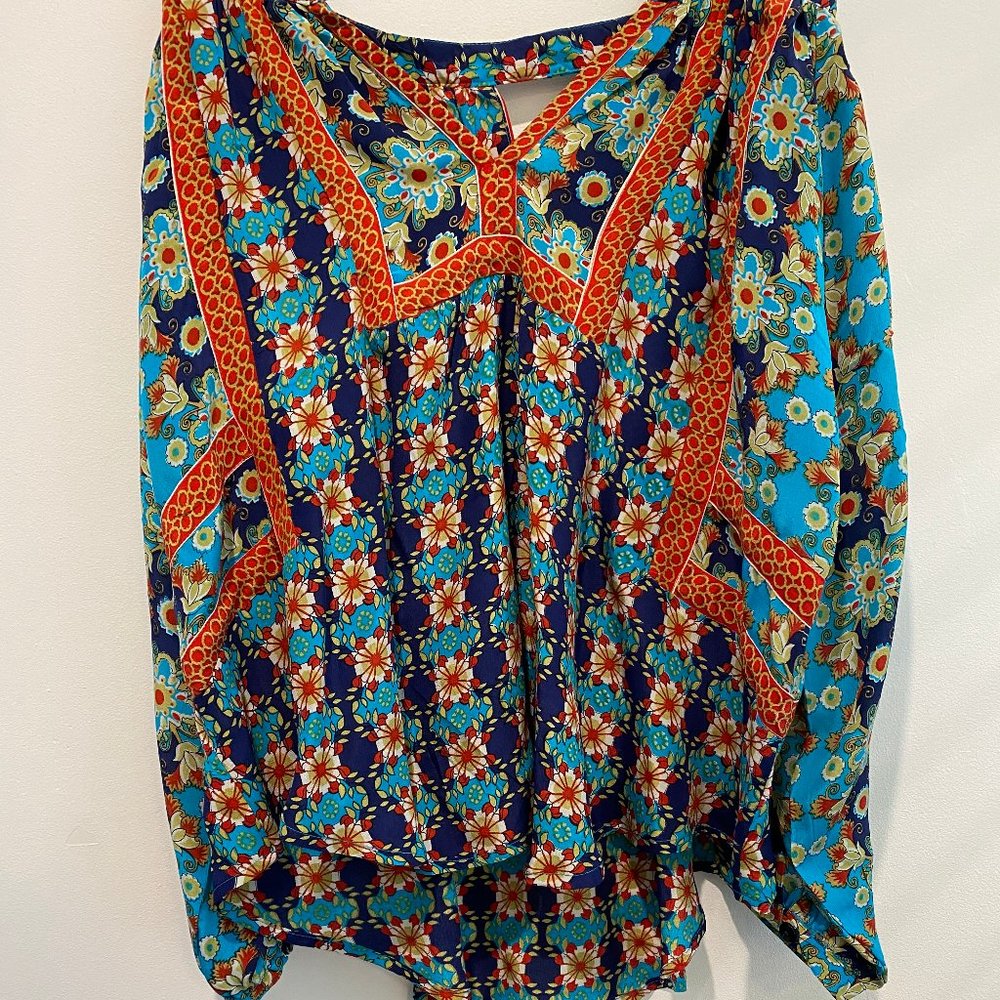 Tolani Multi Color Blouse